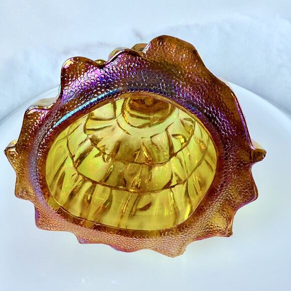 Vintage Wheaton Carnival Glass Ladies Figurines Southern Belle Girls Set Of 3 - Picture 7 of 16